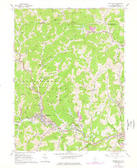 Mannington 1960 topographic map thumbnail