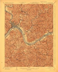 Marietta 1904 topographic map thumbnail