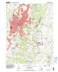 Martinsburg 1997 topographic map thumbnail