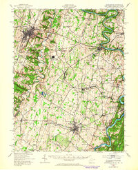 Martinsburg 1944 topographic map thumbnail