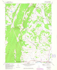 Maysville 1967 topographic map thumbnail
