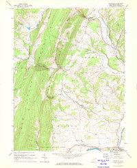 Maysville 1967 topographic map thumbnail