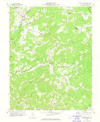 Meadow Bridge 1969 topographic map thumbnail