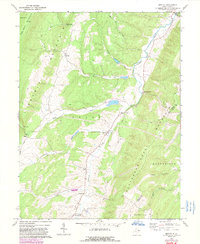 Medley 1967 topographic map thumbnail