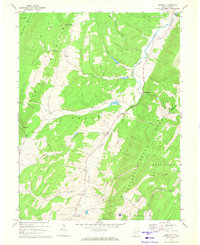 Medley 1967 topographic map thumbnail