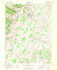 Middleway 1955 topographic map thumbnail