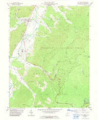 Mill Creek 1977 topographic map thumbnail