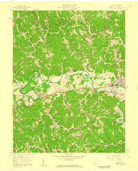 Milton 1958 topographic map thumbnail