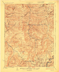 Mingo 1925 topographic map thumbnail