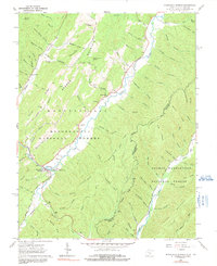 Minnehaha Springs 1962 topographic map thumbnail