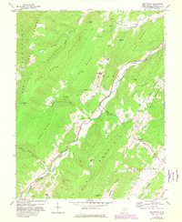Moatstown 1968 topographic map thumbnail