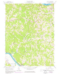 Mount Alto 1958 topographic map thumbnail