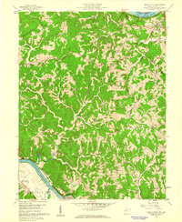 Mount Alto 1958 topographic map thumbnail