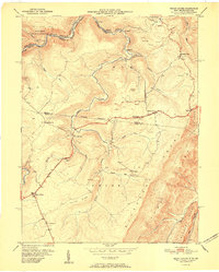 Mount Storm 1951 topographic map thumbnail