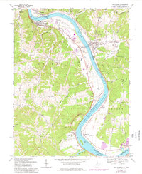 New Haven 1968 topographic map thumbnail