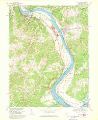 New Haven 1968 topographic map thumbnail