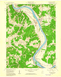 New Haven 1958 topographic map thumbnail