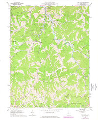 New Milton 1965 topographic map thumbnail