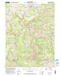 Newburg 1997 topographic map thumbnail