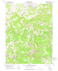 Newburg 1960 topographic map thumbnail
