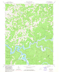 Newville 1967 topographic map thumbnail