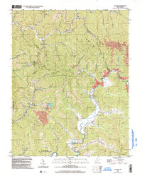 Oceana 1996 topographic map thumbnail
