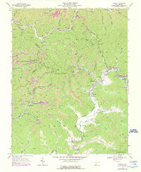 Oceana 1968 topographic map thumbnail