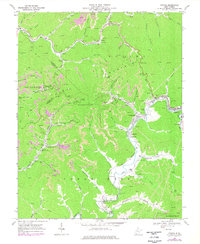 Oceana 1968 topographic map thumbnail