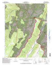 Onego 1995 topographic map thumbnail