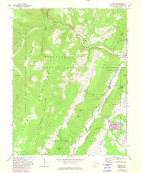 Onego 1968 topographic map thumbnail