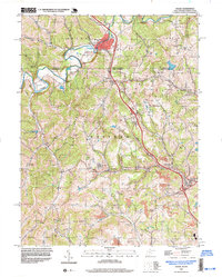 Osage 1997 topographic map thumbnail