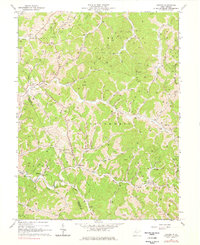 Oxford 1964 topographic map thumbnail
