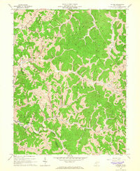 Oxford 1964 topographic map preview
