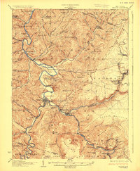 Parsons 1926 topographic map thumbnail