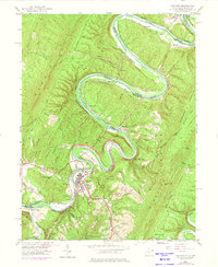 Paw Paw 1950 topographic map thumbnail