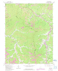 Pax 1965 topographic map thumbnail