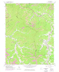Pax 1965 topographic map thumbnail