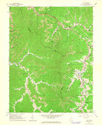 Pax 1965 topographic map thumbnail