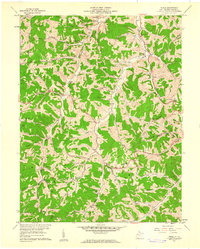Peniel 1957 topographic map thumbnail
