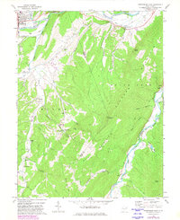 Petersburg East 1969 topographic map thumbnail