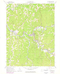 Pine Grove 1960 topographic map thumbnail