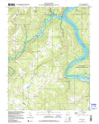 Pipestem 1998 topographic map thumbnail
