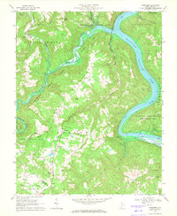 Pipestem 1968 topographic map thumbnail