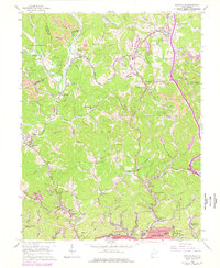 Pocatalico 1958 topographic map thumbnail
