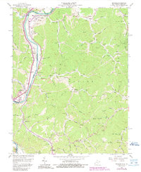 Prichard 1962 topographic map thumbnail
