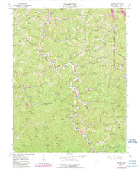 Radnor 1962 topographic map thumbnail