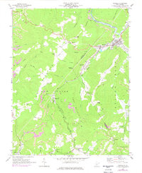 Rainelle 1969 topographic map thumbnail