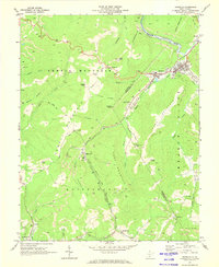 Rainelle 1969 topographic map thumbnail