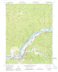 Raven Rock 1961 topographic map thumbnail