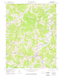 Reedy 1957 topographic map thumbnail